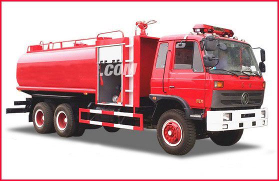 15噸東風后雙橋消防灑水車價格4