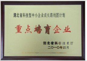 湖北省重點培育企業 湖北省重點培育企業