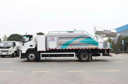 電動(dòng)灑水車型號(hào)及參數(shù)_電動(dòng)小型灑水車_10噸福田純電動(dòng)抑塵車3